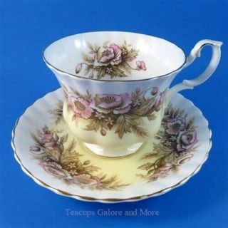 Royal Albert Melody Series Sonata Tea Cup And Saucer Set