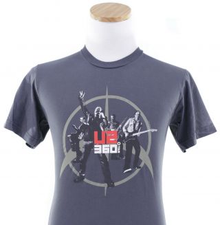 U2 2010 360 Tour Concert T - Shirt Size Medium