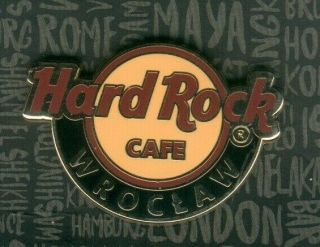 Hard Rock Cafe Wroclaw Classic Logo Series 2019 Pin
