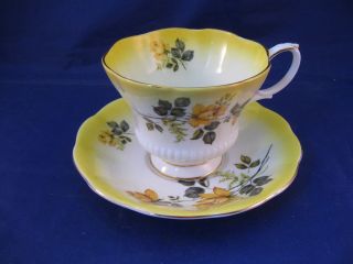 Vintage Royal Albert Tea Cup And Saucer - Reflection Series - England