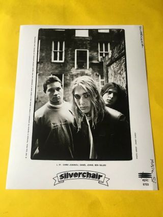Silverchair Press Photo 8x10,  Daniel Johns,  Ben Gillies,  Epic 1997.