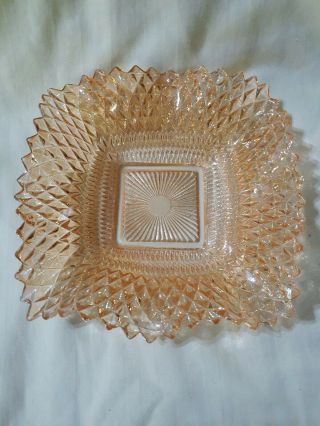 Anchor Hocking Depression Glass Miss America Pink Candy Dish