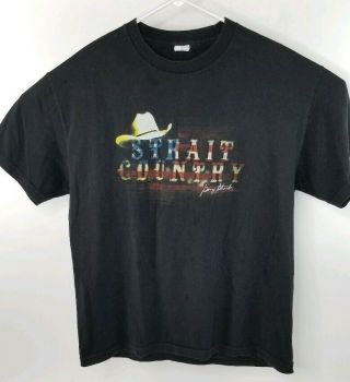 Size Xl George Strait Concert T - Shirt The Cowboy Rides Away Tour 2013