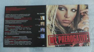 Britney Spears / My Prerpgative (thai Promo Cd).  Thai Description