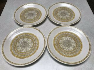 Franciscan Hacienda Gold Dinner Plates Set Of 4