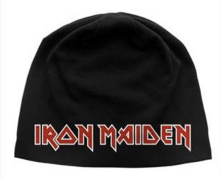 Iron Maiden Silk Screened Beanie I001bean Slayer Metallica Megadeth