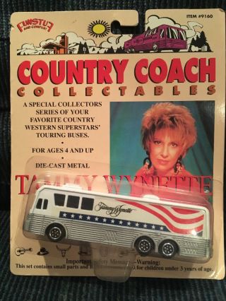 Tammy Wynette Early 90s Tour Bus Collectible