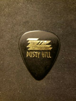 Guitar Pick Dusty Hill - Zz Top 2012 Tour Issue Black Angel Guitar Pick