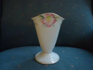 Vintage Noritake Azalea Fan Vase 2
