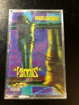 Rare Natas Doubelievengod Cassette Tape 1995