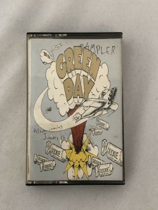 Vintage Green Day Sampler For Dookie 1994 - - Music Promotional Cassette Tape Rare