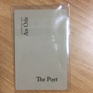 SEVENTEEN 3rd Mini Album An Ode Official Photocard The 8 Ver.  The Poet K - POP THE8 2