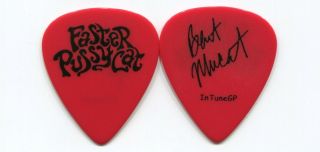 FASTER PUSSYCAT 2000 ' s Tour Guitar Pick BRENT MUSCAT custom concert stage 1 2