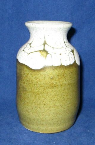 Vintage Pigeon Forge Pottery By Harold Shults.  Small Vase