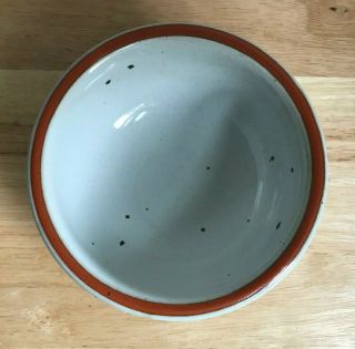 Dansk Blt Ruststone 6.  5 " Coupe Cereal Bowl - Niels Refsgaard - Japan - Vguc
