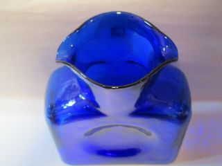 Blenko Glass Cobalt Water Bottle 384 3