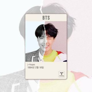2019 BTS X CU OFFICIAL BTS T - MONEY CARD KOREA TRANSPORTATION CARD 4