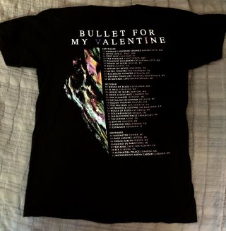 Bullet For My Valentine 2018 Tour Tshirt Men’s Sz M