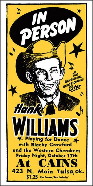 Hank Williams 1952 Cain 