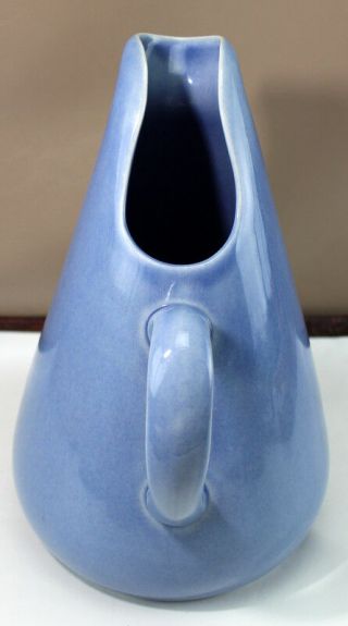 Russel Wright Water Pitcher BY Oneida Blue Mid Century Modern L12/AC551 4