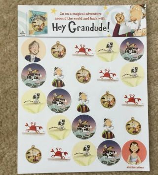 Paul McCartney - Hey Grandude Promo Stickers And Make Your Own Postcard Set 2