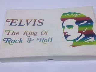 VINTAGE ELVIS THE KING OF ROCK AND ROLL PEARL HANDLE DOUBLE BLADE POCKET KNIFE 3