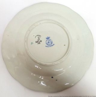 Carlton Ware Kang Hsi 2021 Vintage Art Deco Hand Painted Enamel Porcelain Plate 7