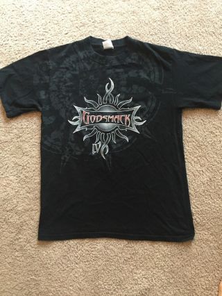 Godsmack 2006 Tour Shirt Black Medium God Smack