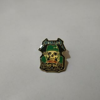 Vintage Metallica Pin Patch Badge