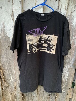 Vintage Aero Smith Pump Aerosmith Concert T - Shirt
