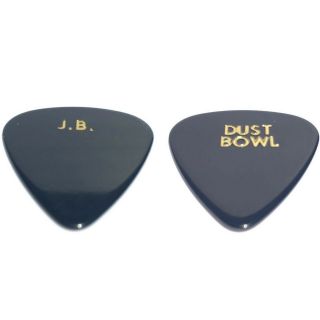 Joe Bonamassa Signature 2011 Dust Bowl Tour J.  B.  Black Guitar Pick