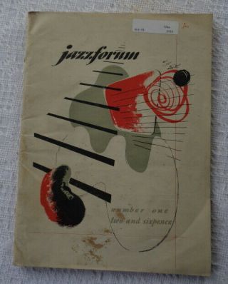 First Issue Of Series Jazz Forum 1946 Jelly Roll Morton Walter Thomas Music