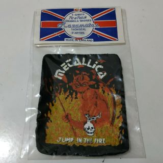 Vintage Metallica 80s Patch