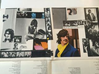 Beatles The White Album Insert 1968 Foldout Only 4