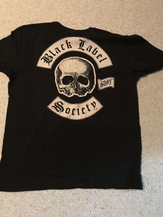 Black Label Society BLS Worldwide T Shirt,  XL,  Zakk Wylde,  Ozzy 3
