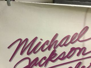 Michael Jackson “thriller” 1984 promo Poster 32” x 48” 4