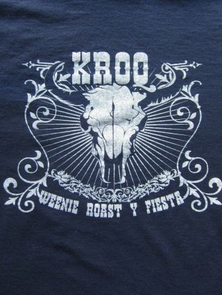 Kroq Weenie Roast 2008 T - Shirt – Size Xl – Metallica,  Offspring,  Raconteurs