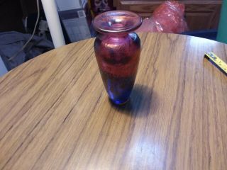 Robert Held Art Glass Vase - 3 3/4 Inches