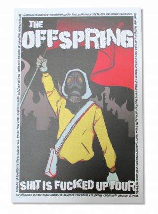 Offspring Liberty Wall Poster Official Band Music