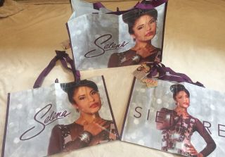 Set Of 3 Bags Selena Quintanilla Tote Bag Heb Limited Edition 2018 Simpre