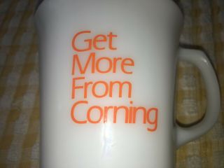 VTG PYREX 1410 MUG: GET MORE FROM CORNING / THE MOST TRUSTED TOOLS OF SCIENCE 8