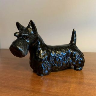 Beswick Porcelain Black Scottish Terrier Scottie Dog Figurine Item 3382