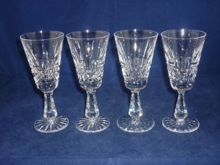 Waterford Crystal Set Of 4 Sherry Glasses Kylemore Pattern Exc 1