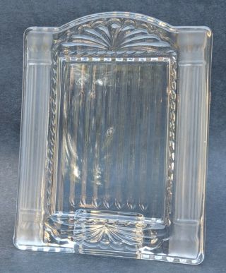 Waterford Crystal 5 In X 7 In Picture Frame For 3 X 4 Photo