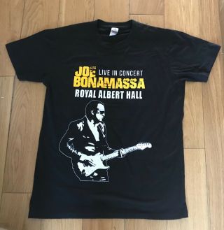 Joe Bonamassa Concert Royal Albert Hall London April 2019 Rare T Shirt S