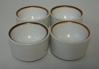 Royal Copenhagen Domino Egg Cups Set Of Four