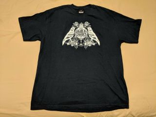 Black Crowes 2009 T Shirt Large L (42 - 44) Hanes Beefy