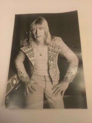 V Rare Brian Connolly Of The Sweet Glam Rock Press Photo Photograph