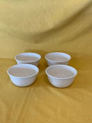4 Corelle Corning Sandstone Bowls Souper Soup Cereal Bowls Deep Beige Tan Ae