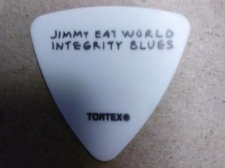 Jimmy Eat World Guitar Pick Rick Burch 2019 Tour